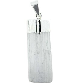 Raw Selenite (Satin Spar) Pendant Raw Selenite (Satin Spar) Pendant