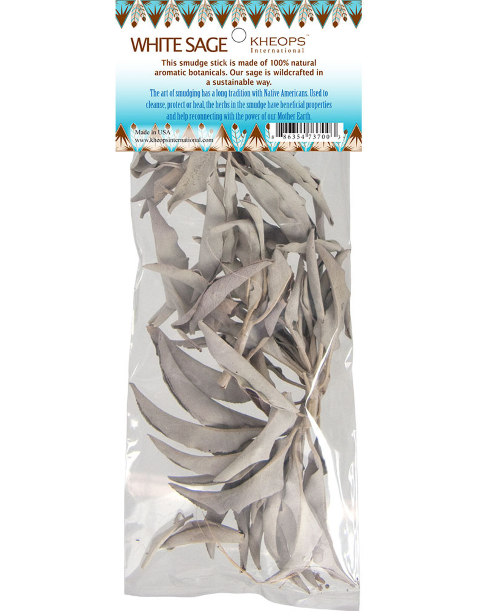 SMUDGING-CALIFORNIA WHITE SAGE/CLUSTERS(1 OZ)