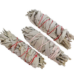 SMUDGING STICKS-WHITE SAGE MEDIUM APPROX 6″- 8″