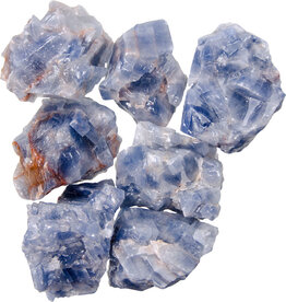 Blue Calcite tumbled stone