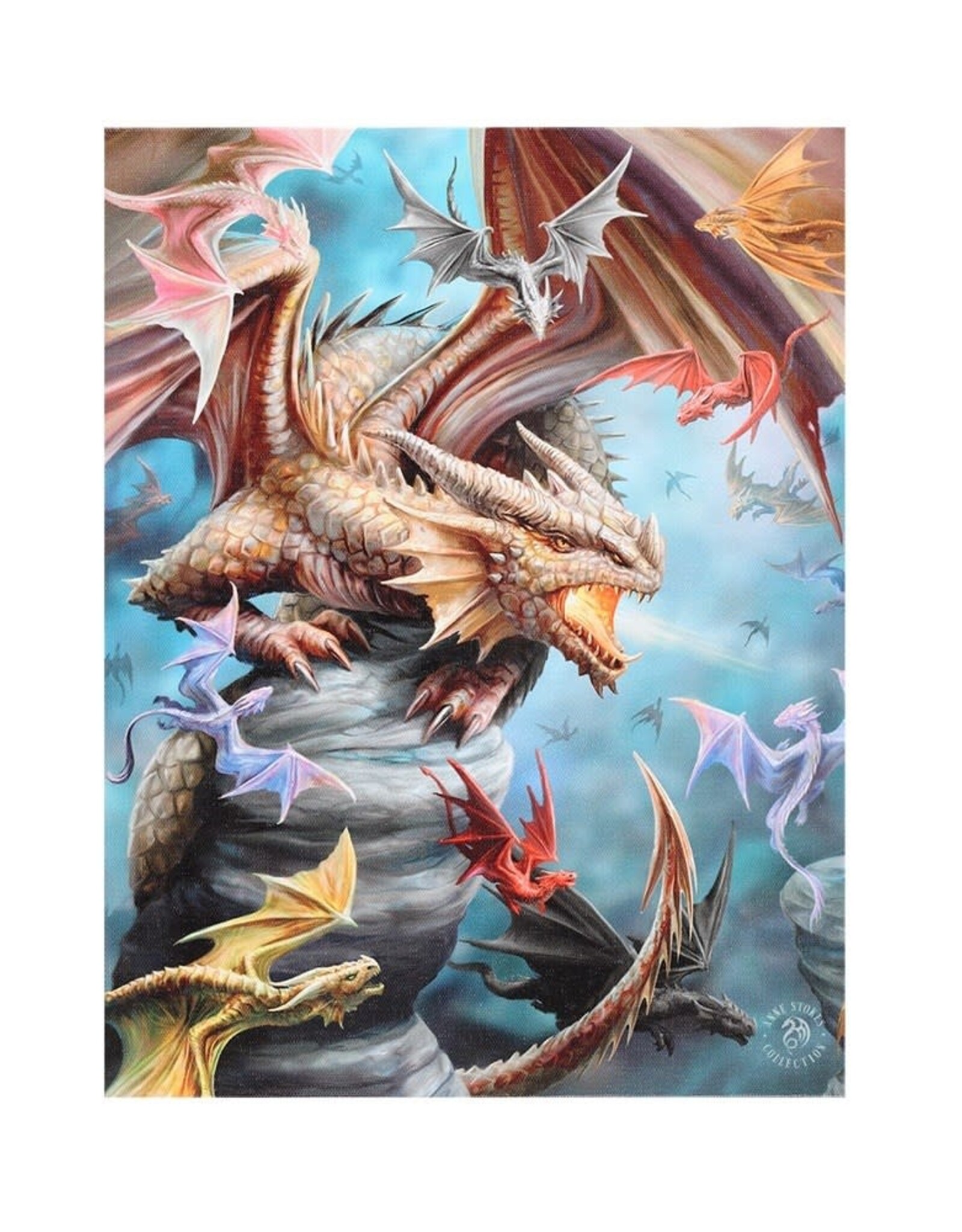 Dragon Clan Canvas Print