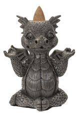 Incense Burner Dragon Yoga Backflow Hands Up