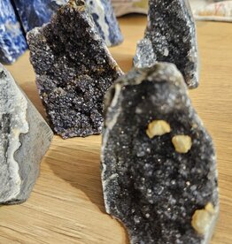 Black Amethyst Geodes