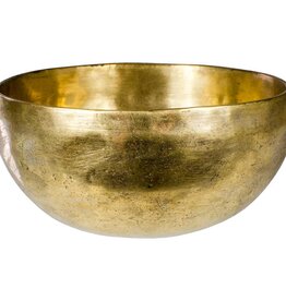 SINGING BOWL-HAND HAMMERED/SMALL-GOLD-4″DI