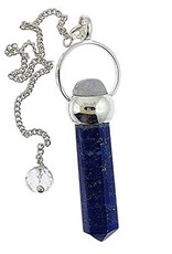 Wand/Pendulum Sterling Silver Lapis Lazuli, Moonstone