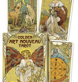 Golden Art Nouveau Grand Trumps Deck