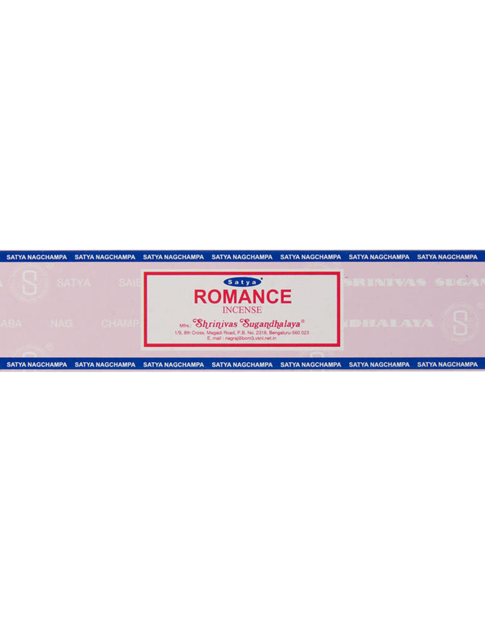Satya Incense Romance 15 g Box of Sticks