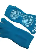Sky Blue Yoga Toe Socks (Anti-Slip)