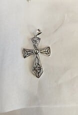 Trinity Cross Pendant Sterling Silver