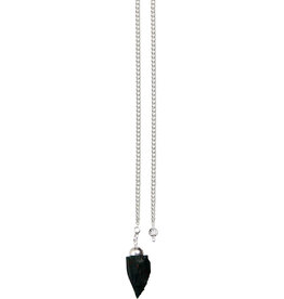 Gemstone - Pendulum - Rough Obsidian