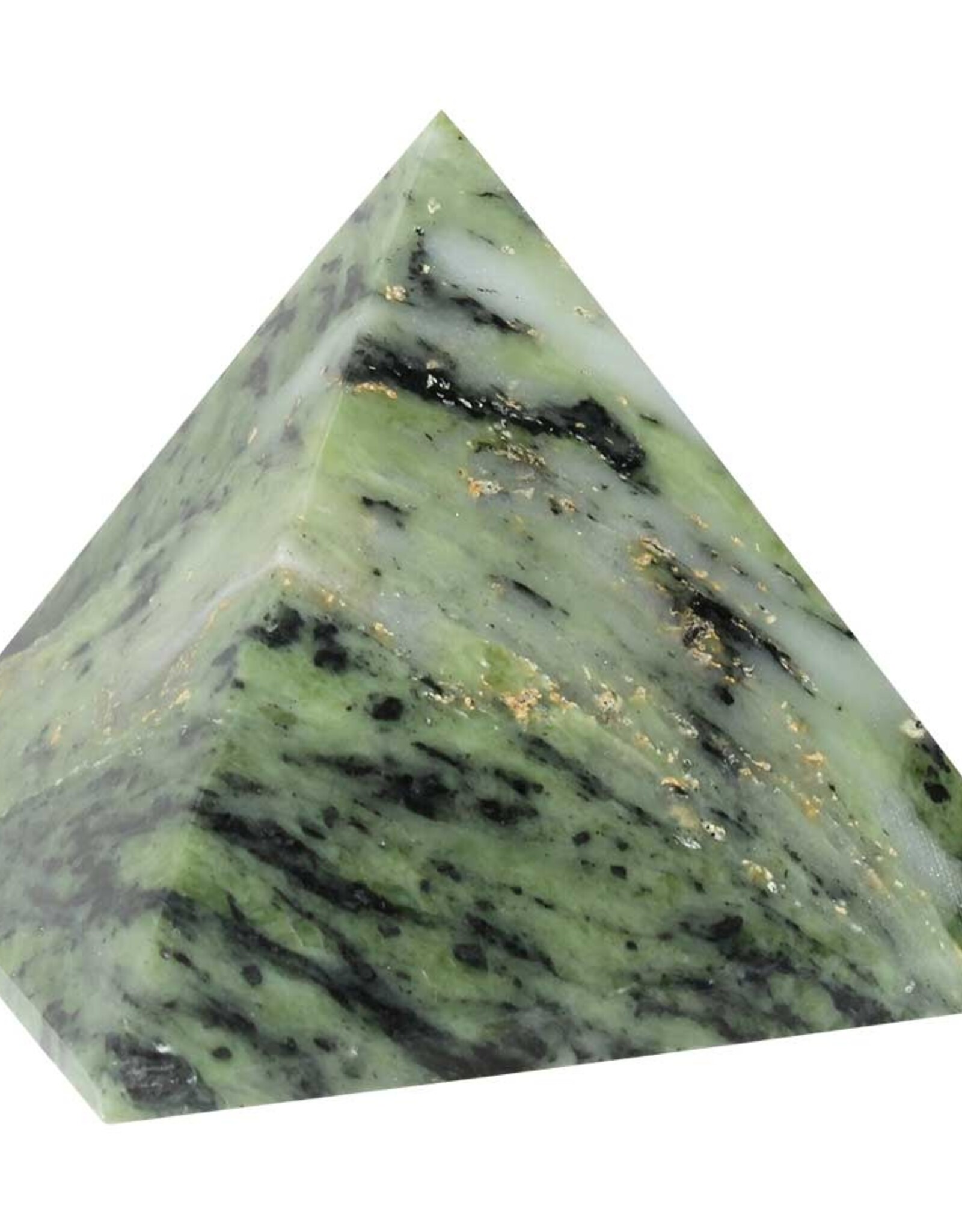 PYRAMID-Miriam Stone (Calligraphy/Elephant Skin) Jasper