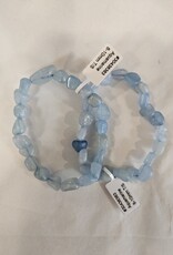 Aquamarine Tumbled Bracelet