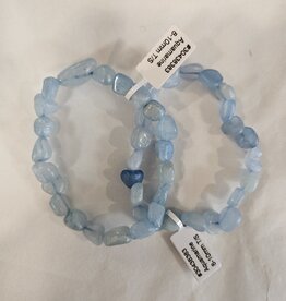 Aquamarine Tumbled Bracelet