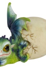 Baby Dragon Figure - smiling, 3inch