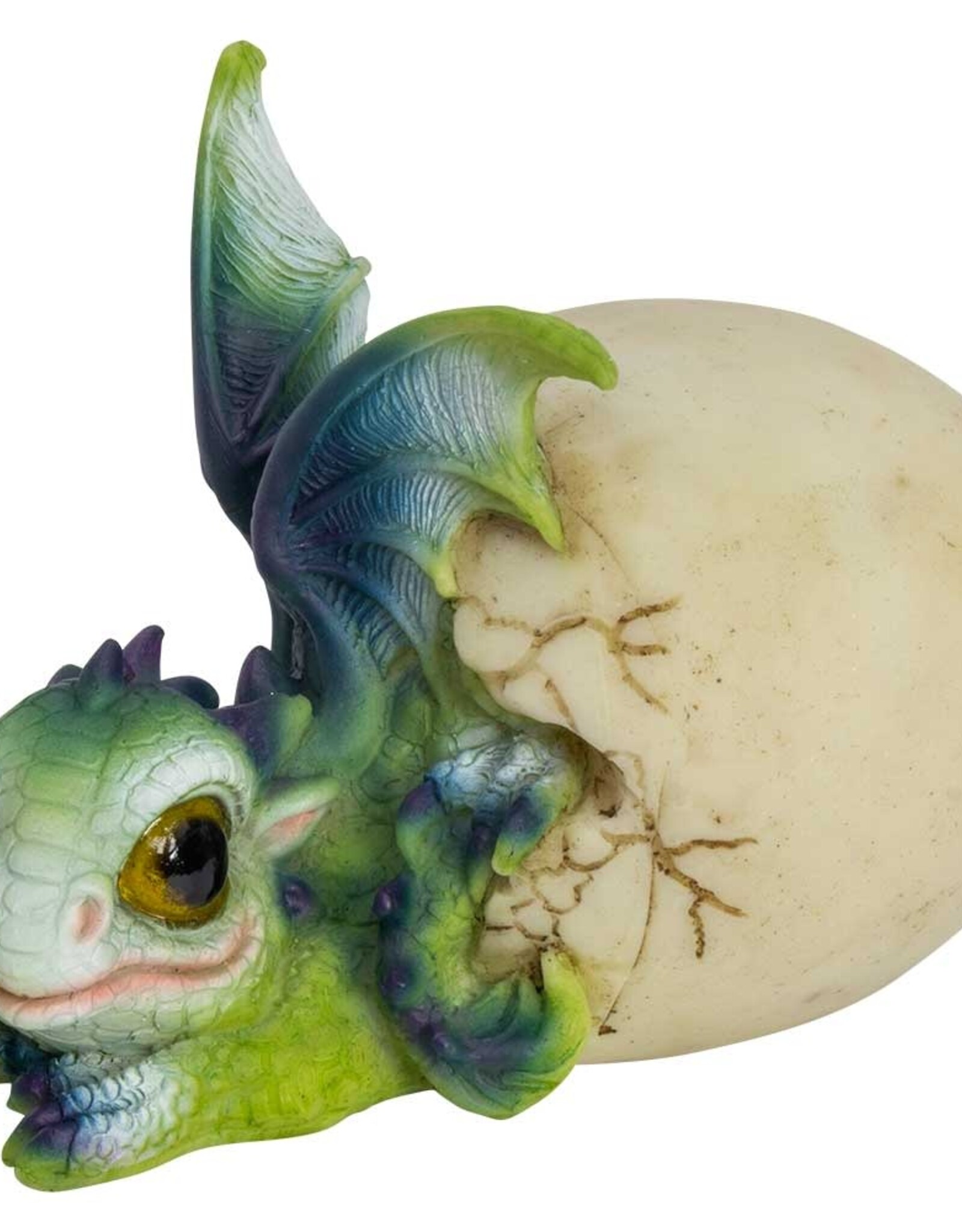 Baby Dragon Figure - smiling, 3inch