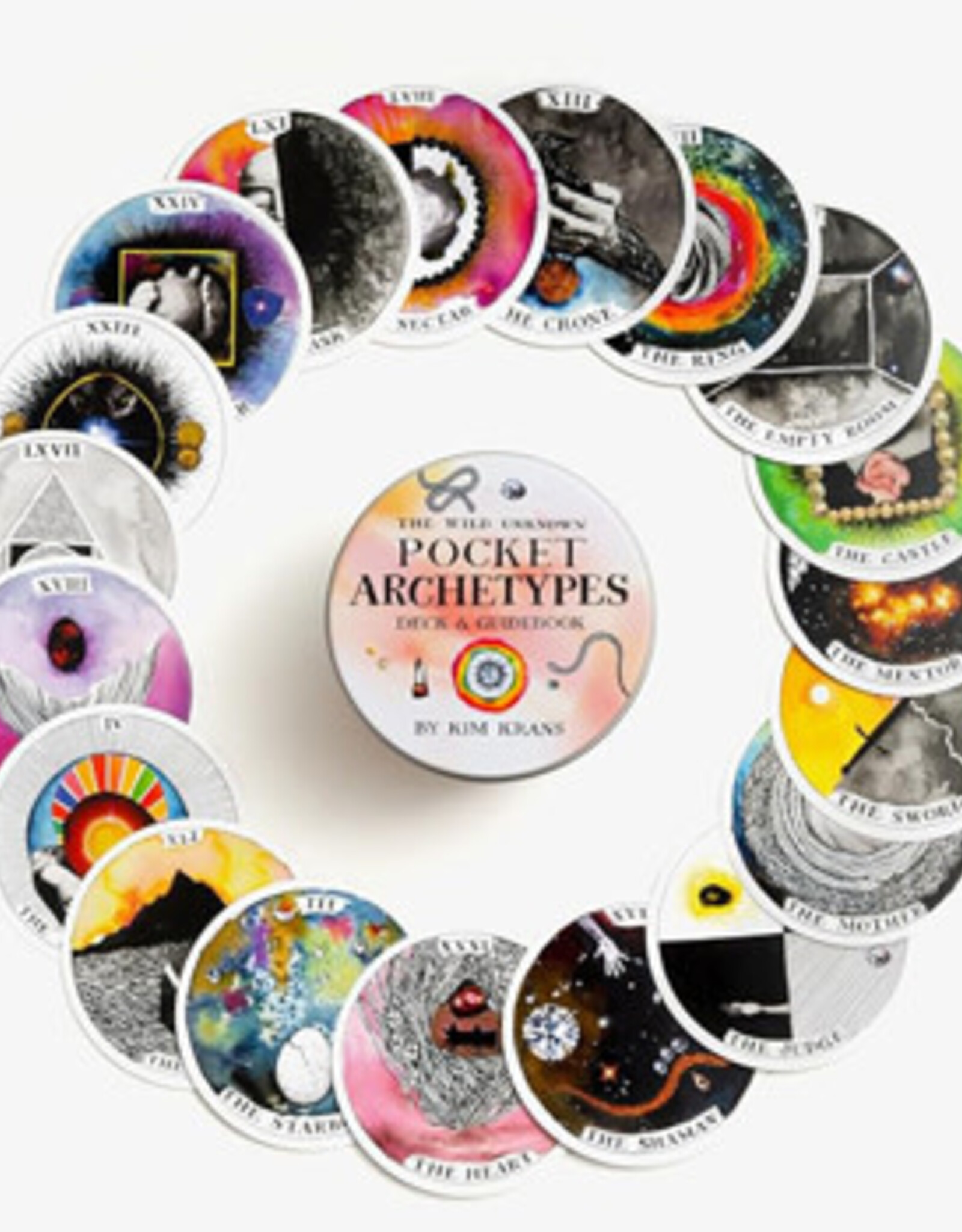 Wild Unknown Archetypes Pocket Deck in a Tin