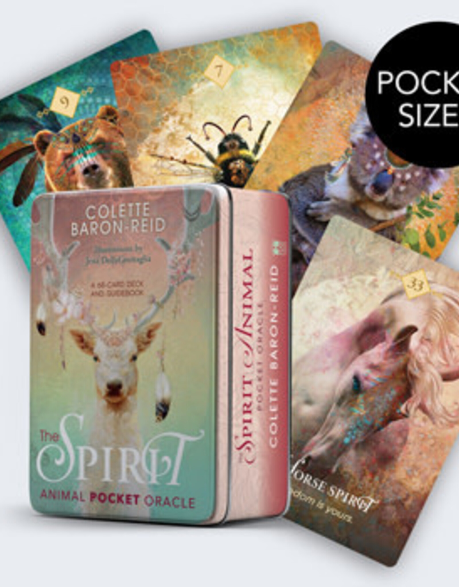 Spirit Animal Oracle Pocket Deck in a Tin