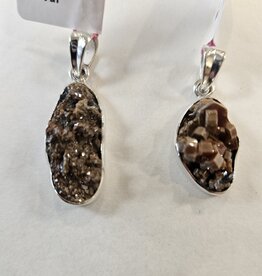 Vanadinite Sterling Silver Pendant