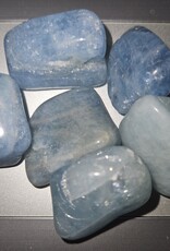 Blue Aquamarine Tumble Stone - High Quality