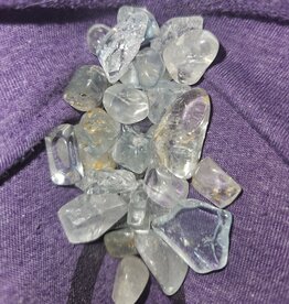 Blue Topaz Tumbled Stone - Small