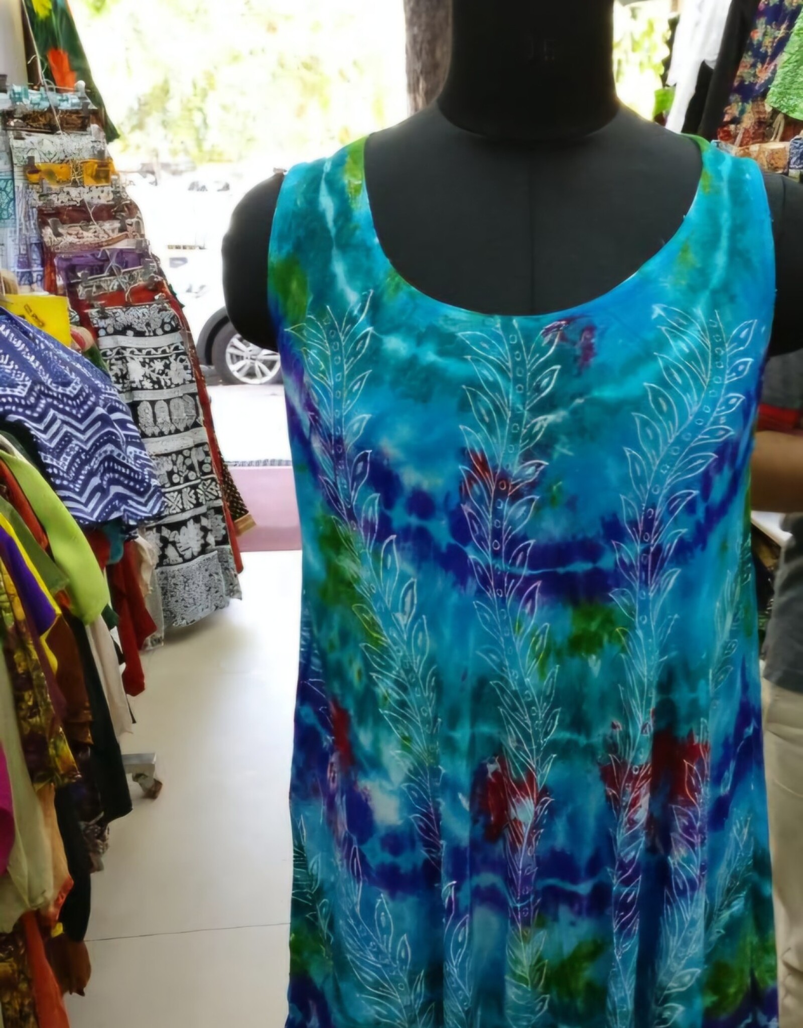 Summer Tops W/S Rayon Bamboo Natural Dye Colour