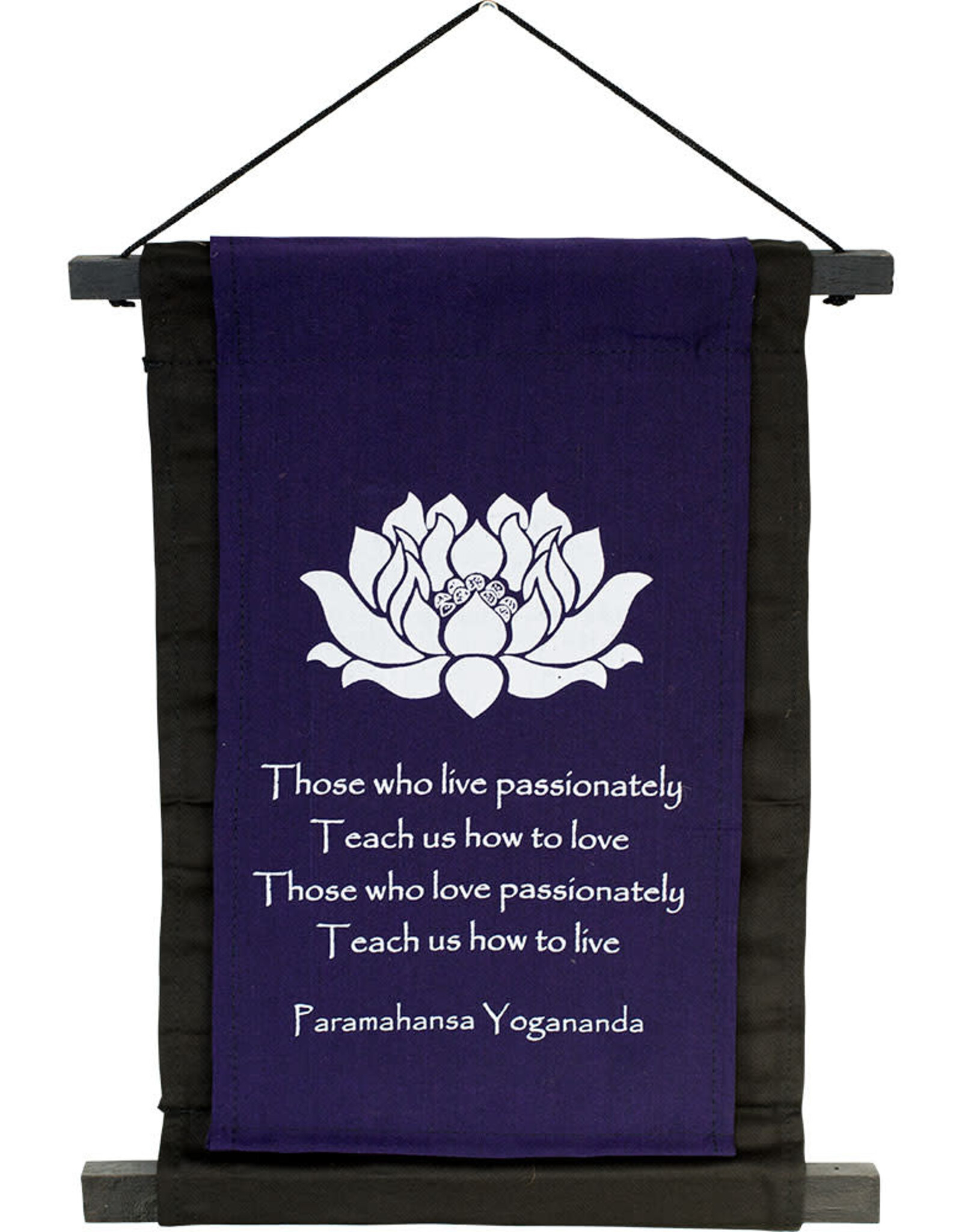 BANNER-COTTON/YOGANANDA-11″X16″