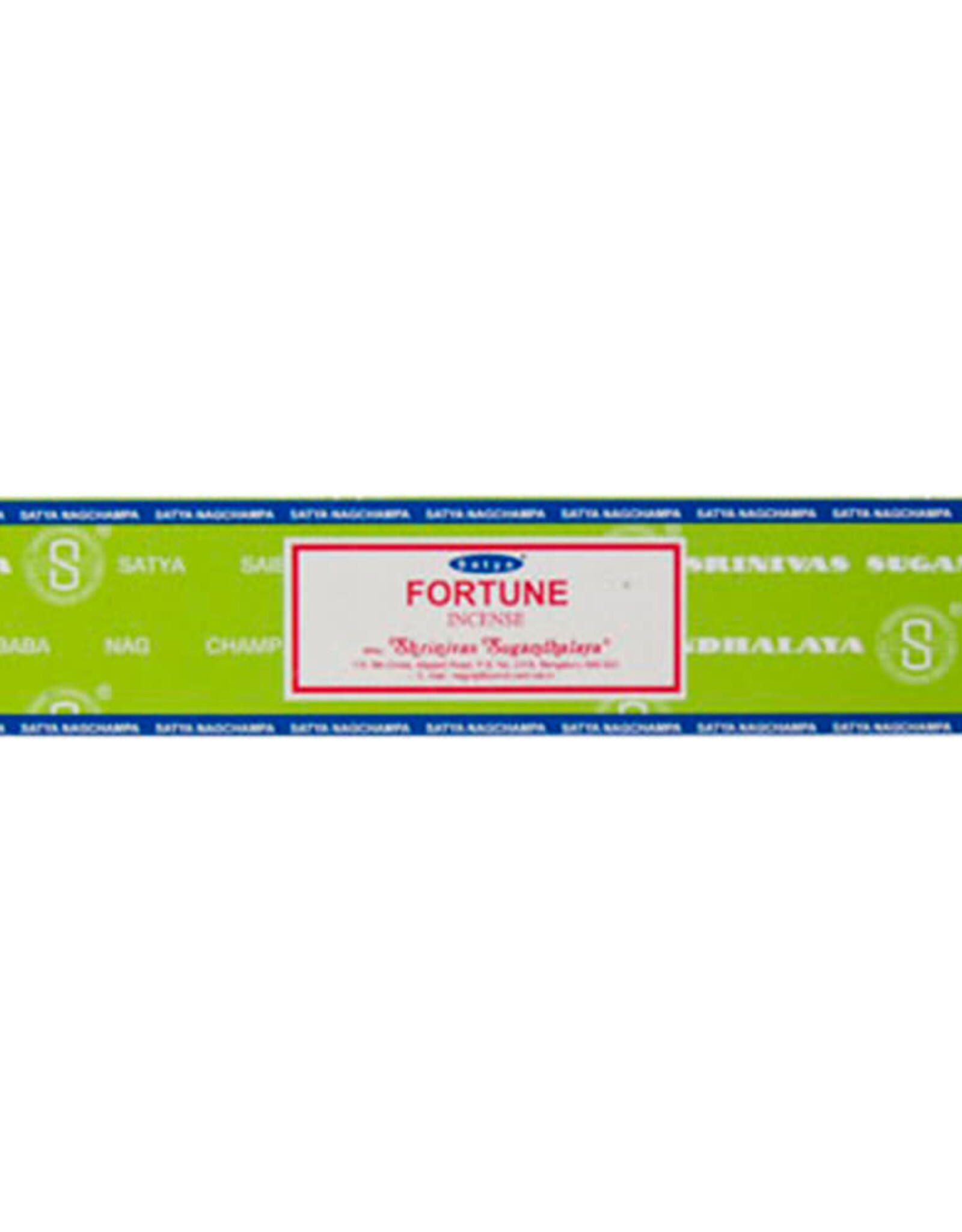 SATYA INCENSE – FORTUNE – 15 GR