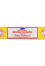 INCENSE-SATYA SEVEN CHAKRAS/15 GR