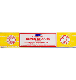 INCENSE-SATYA SEVEN CHAKRAS/15 GR
