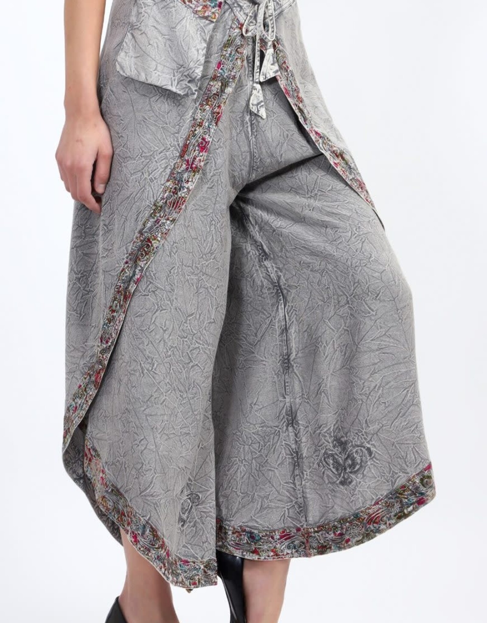 Trousers Skirt Design Mobile Pocket Rayon Bamboo Natural Solid Dye Colours