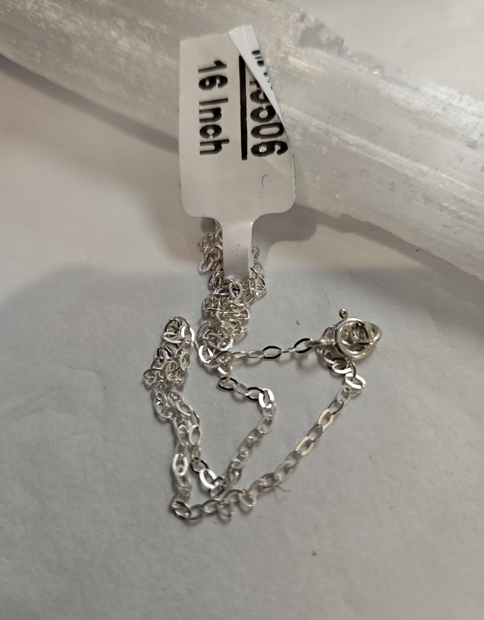 16" Sterling Silver Link Chain