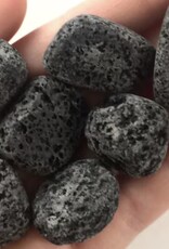 Lava tumbled stone