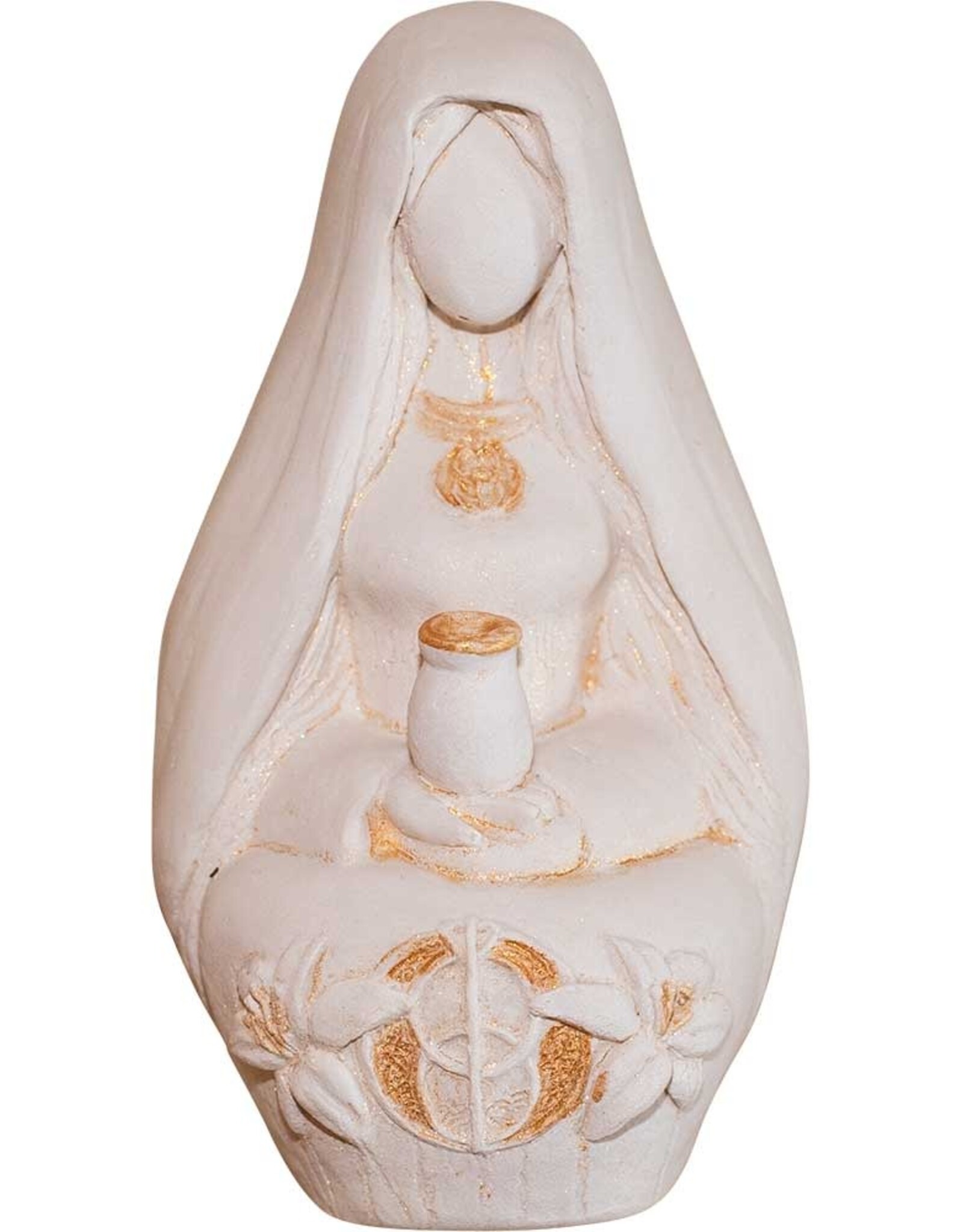 GYPSUM FIGURINE - MARY MAGDALENE 3.25"H