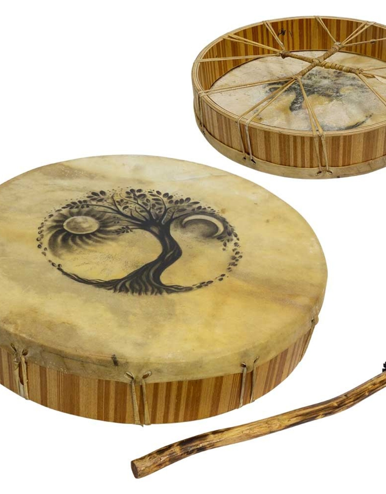 DRUM-CEREMONIAL-TREE OF LIFE 12"DIA
