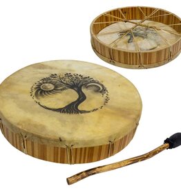 DRUM-CEREMONIAL-TREE OF LIFE 12"DIA