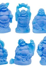 POLYRESIN BUDDHA-BLUE 1″H
