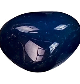 BLUE ONYX-TUMBLED STONE DYED