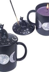 COFFEE MUG CANDLE&INCENSE HOLDER-5.5″H