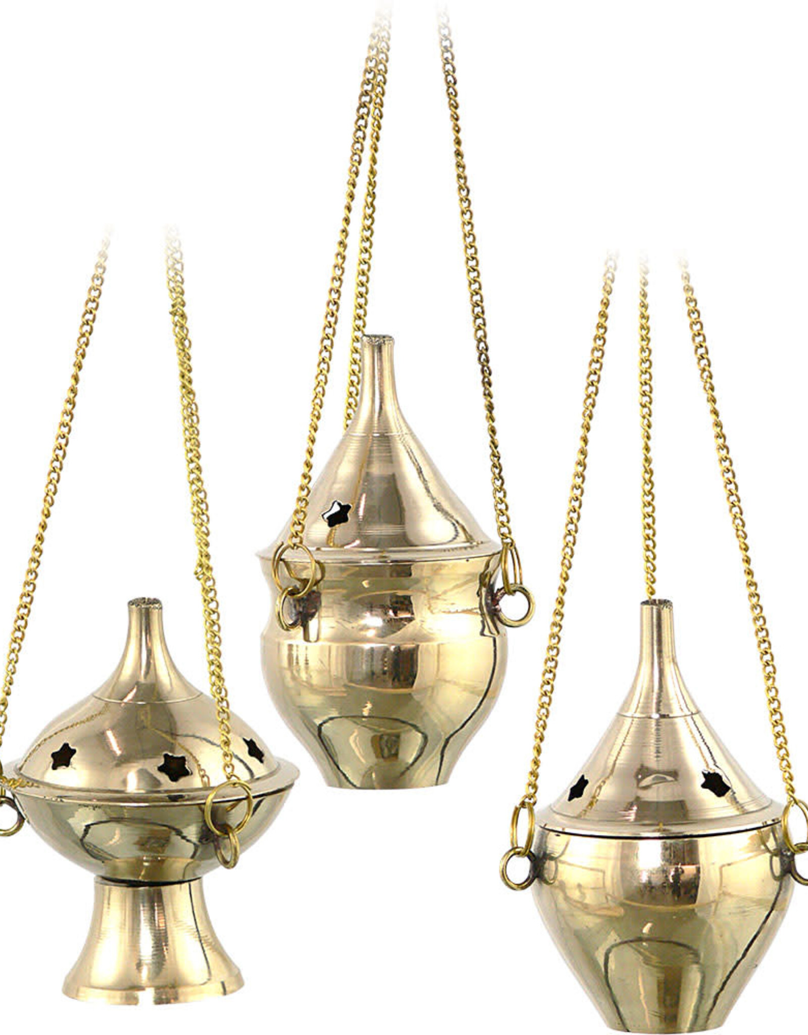 Gold Cone Burners  - Hanging Pot