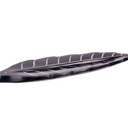 SOAPSTONE INCENSE HOLDER/BLACK LEAF-10″