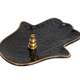 INCENSE BURNER-CERAMIC-FATIMA HAND INCENSE BURNER-CERAMIC-FATIMA HAND