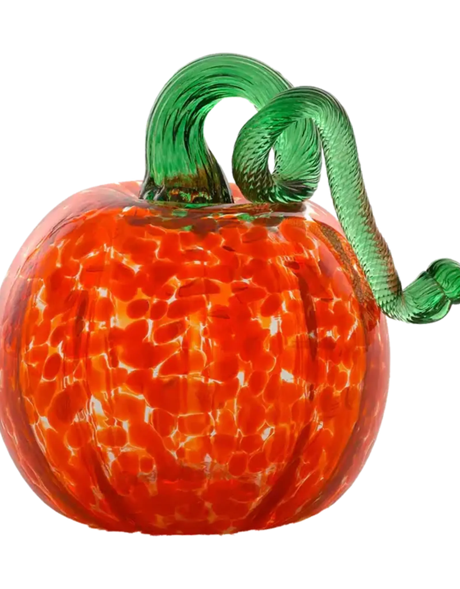 3" Round Pumpkin - Glass Art