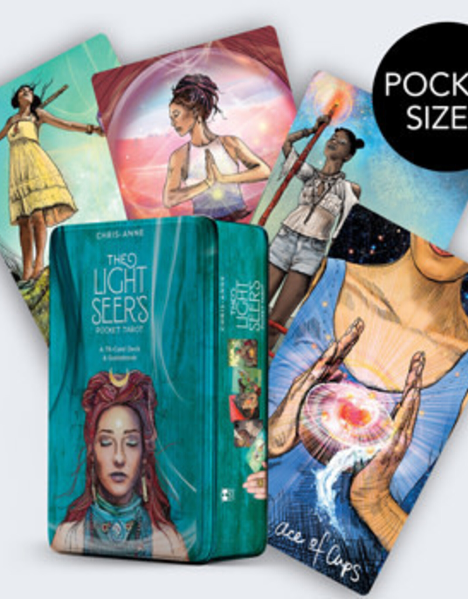 Light Seer's Pocket Tarot Deck in a Tin