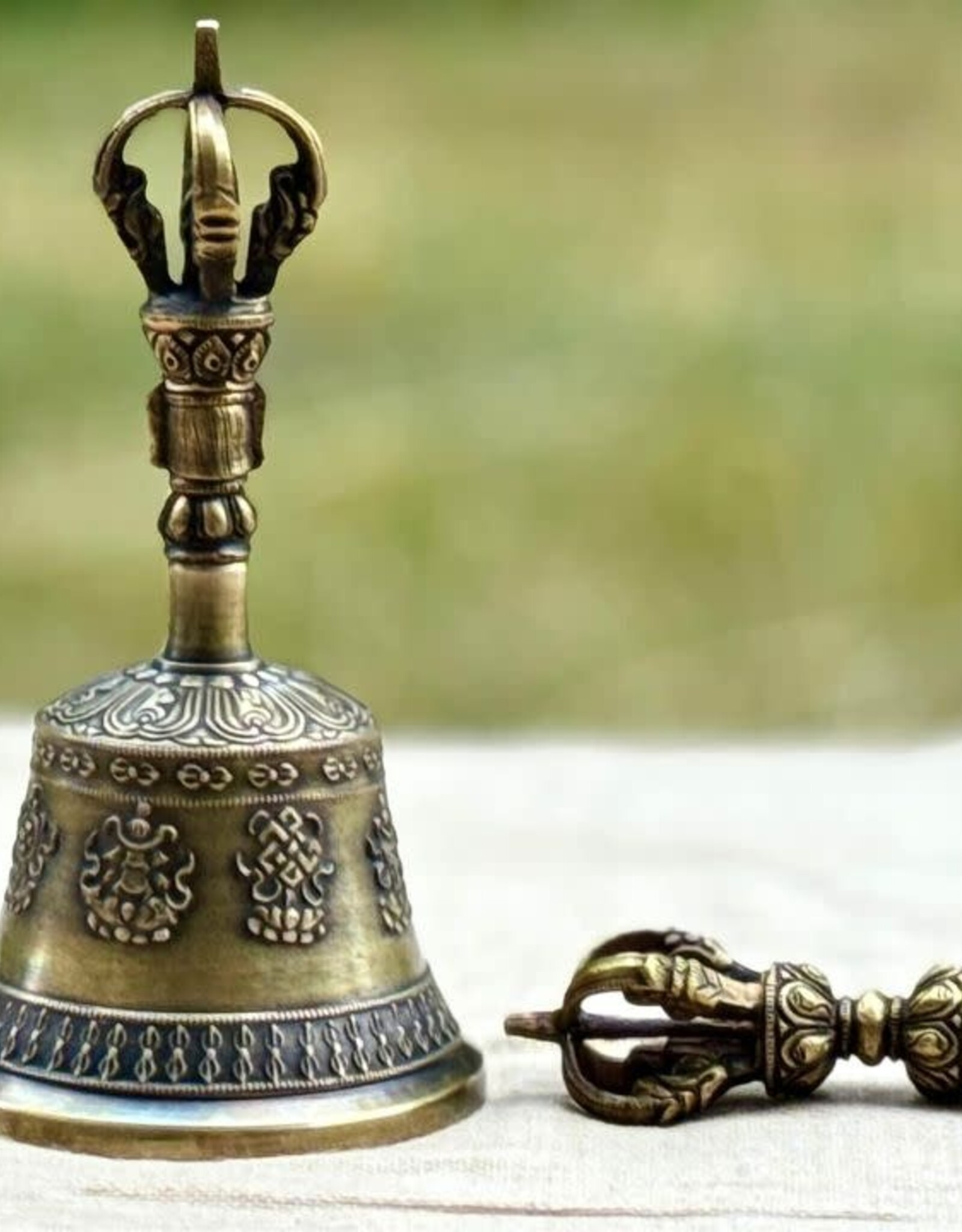 Tibetan bell with Bajra from Nepal