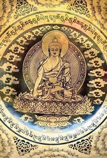 10 inch Buddha Carving Tibetan Singing bowl from Nepal