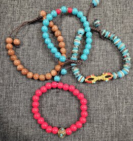 Bead Bracelet from Nepal - Assorted