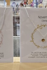 Birthstone Necklace - Designed in Canada