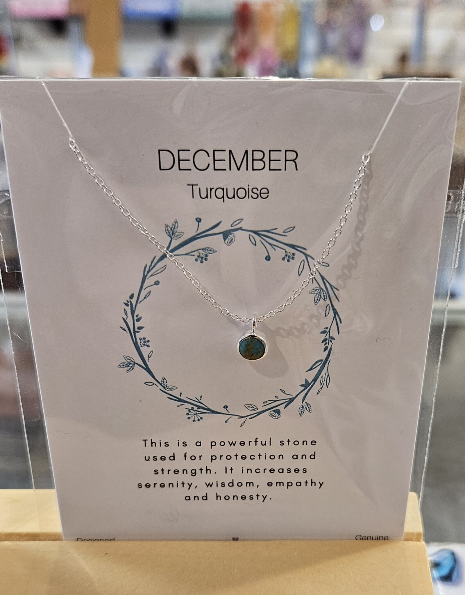 Birthstone Necklace - Designed in Canada