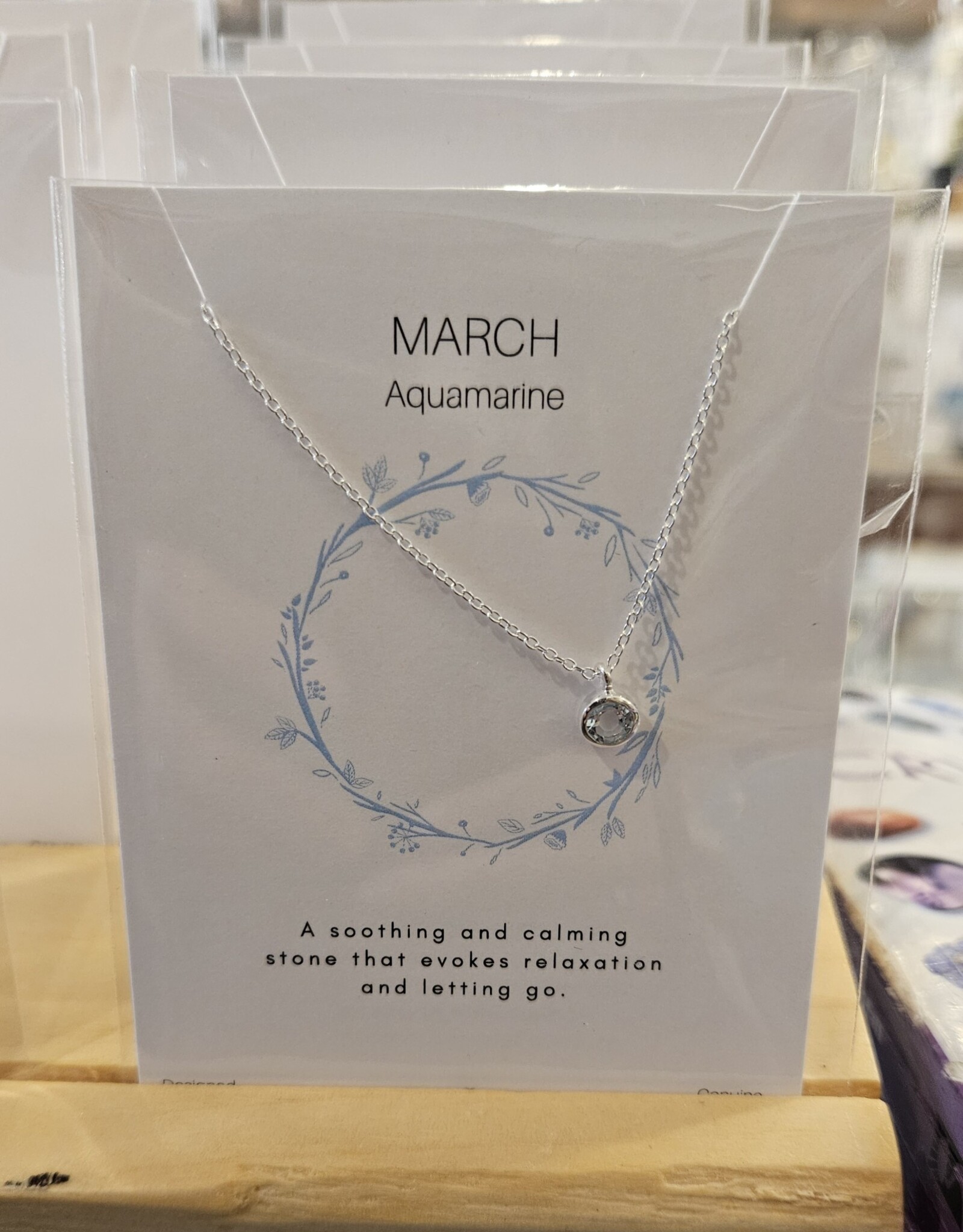 Birthstone Necklace - Designed in Canada