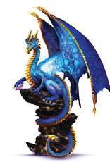ILLUMINATED DRAGON SCULPTURE